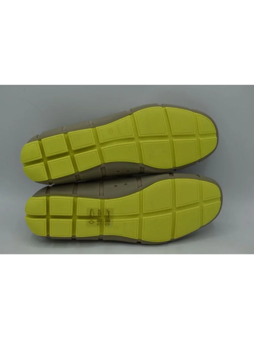 SWIMS Mens Size 8‎ Terry Knit Lace Sand Dune Citron Loafers Shoes